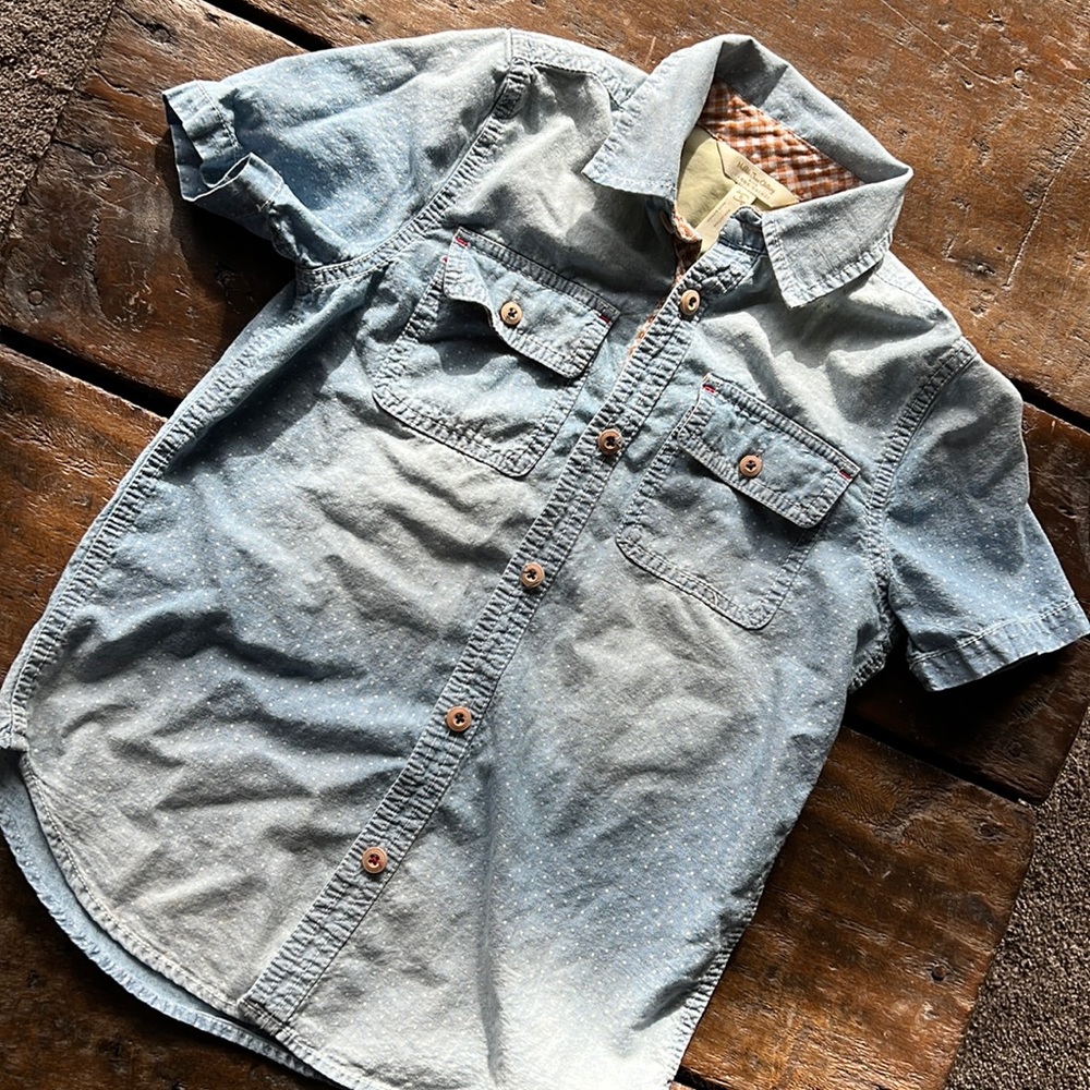 Matilda Jane Home for Dinner Chambray Shirt